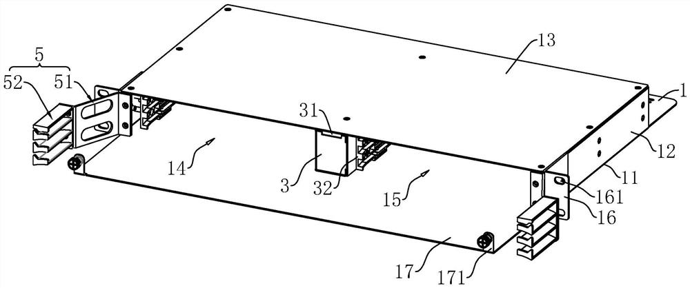 High-density optical fiber distribution frame