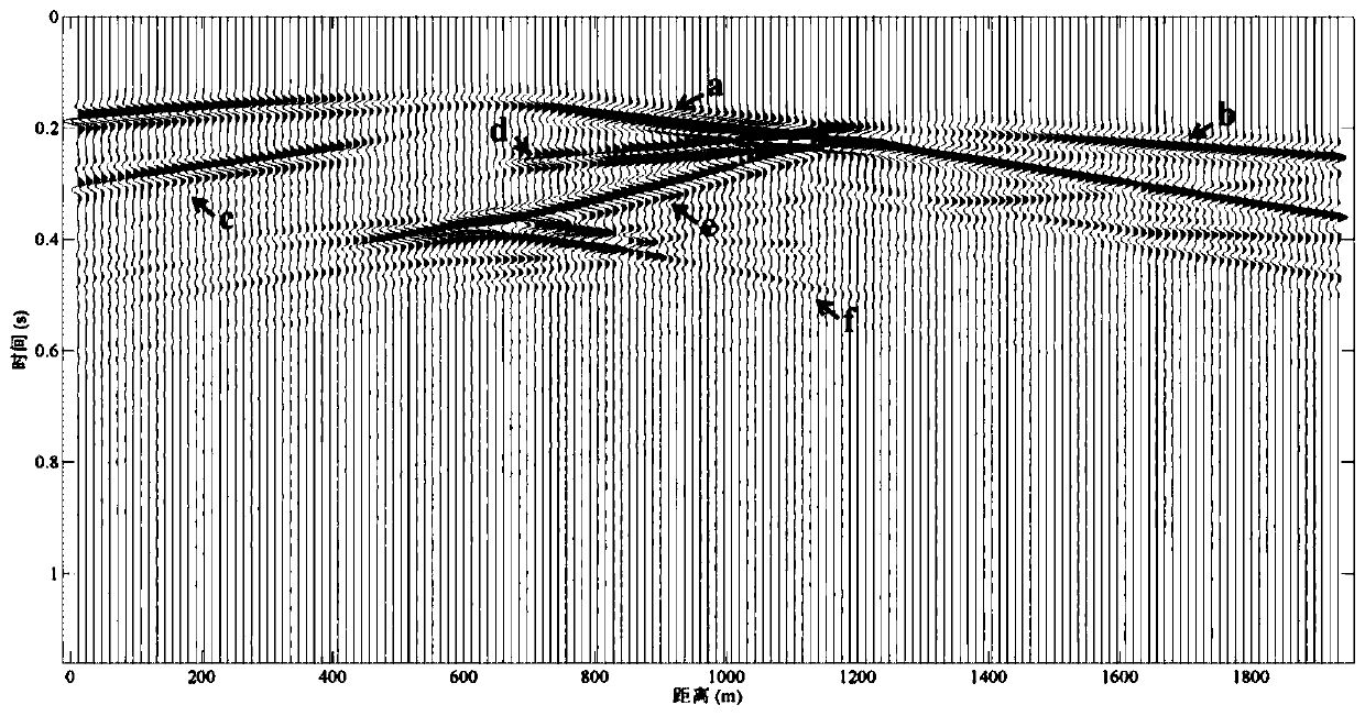 Method for detecting deep metallic ore in mining area