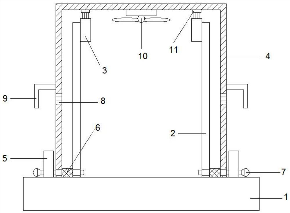 A data center it equipment cabinet