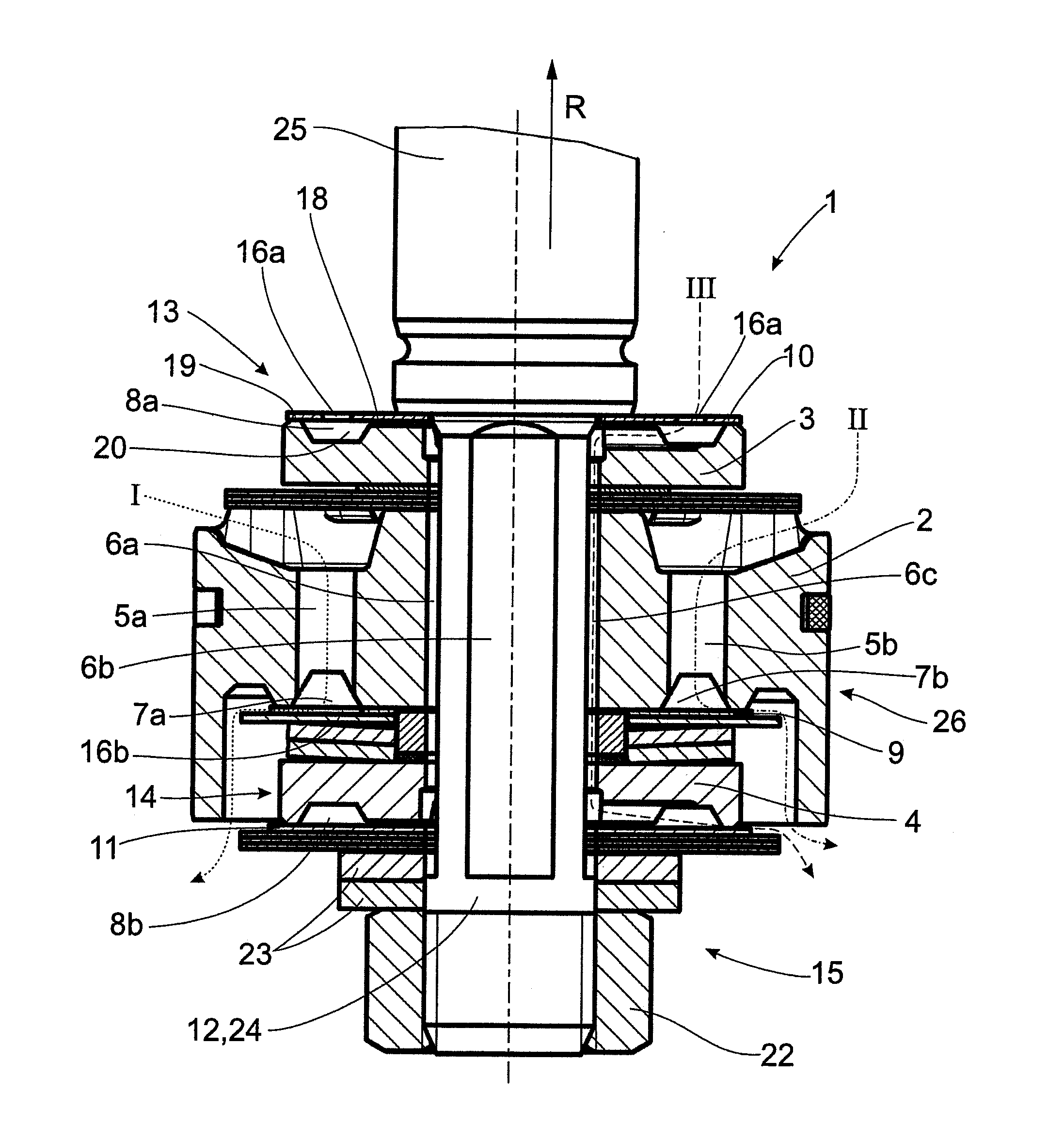 Damping Valve Arrangement With A Multistage Damping Force Characteristic