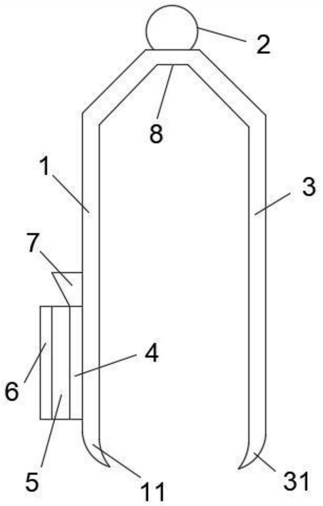 Rapid nondestructive testing method for preservation state of water-saturated wooden cultural relic