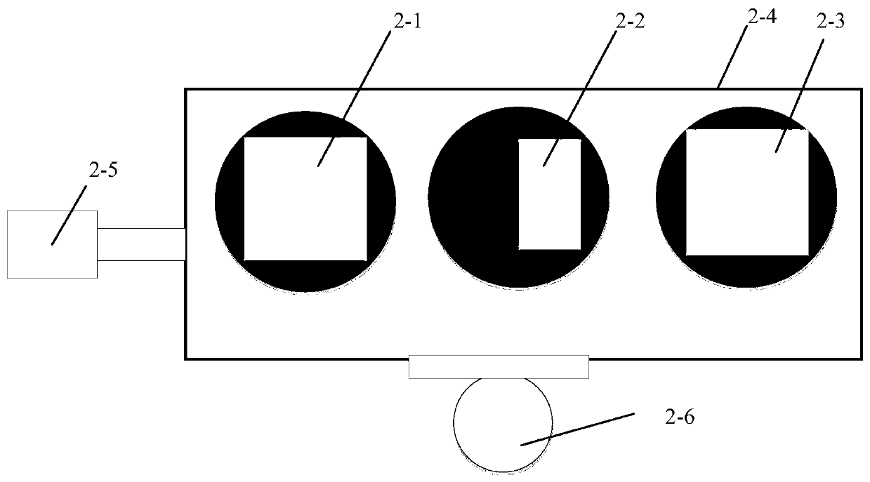 Infrared space camera static transfer function test system and test method