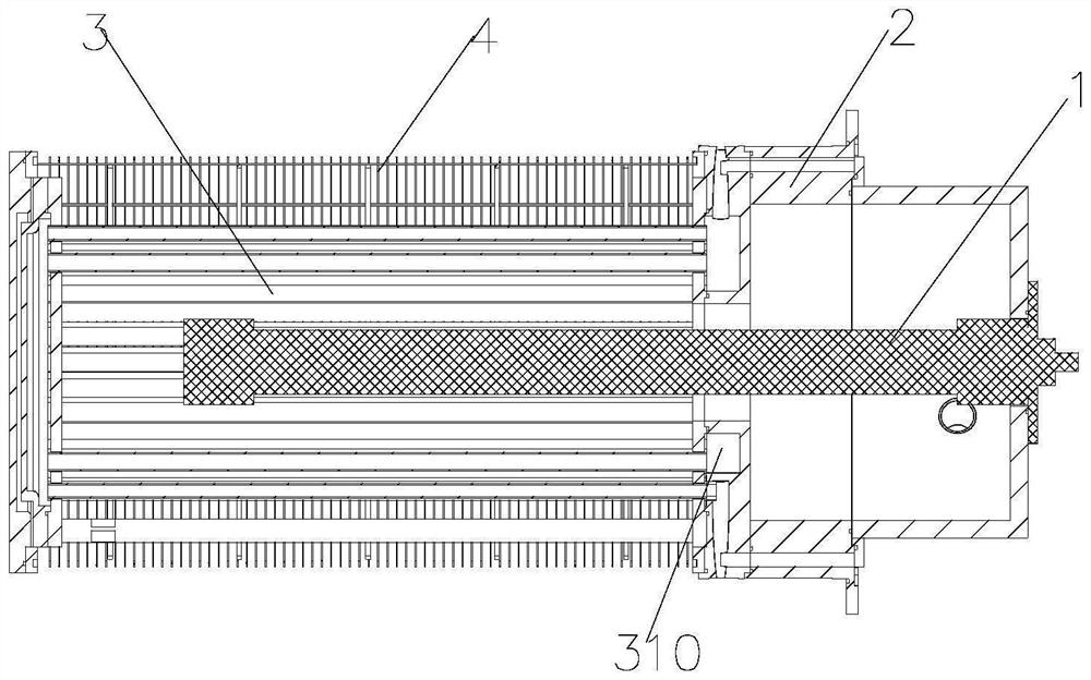 Ultrasonic field separation device and system