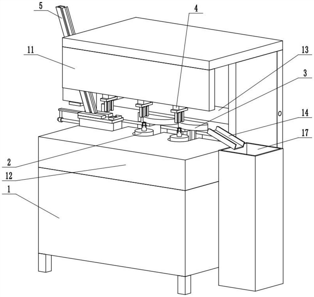 Automatic polishing device for knuckle bearing