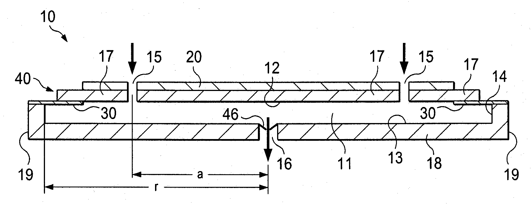 Fluid disc pump with square-wave driver