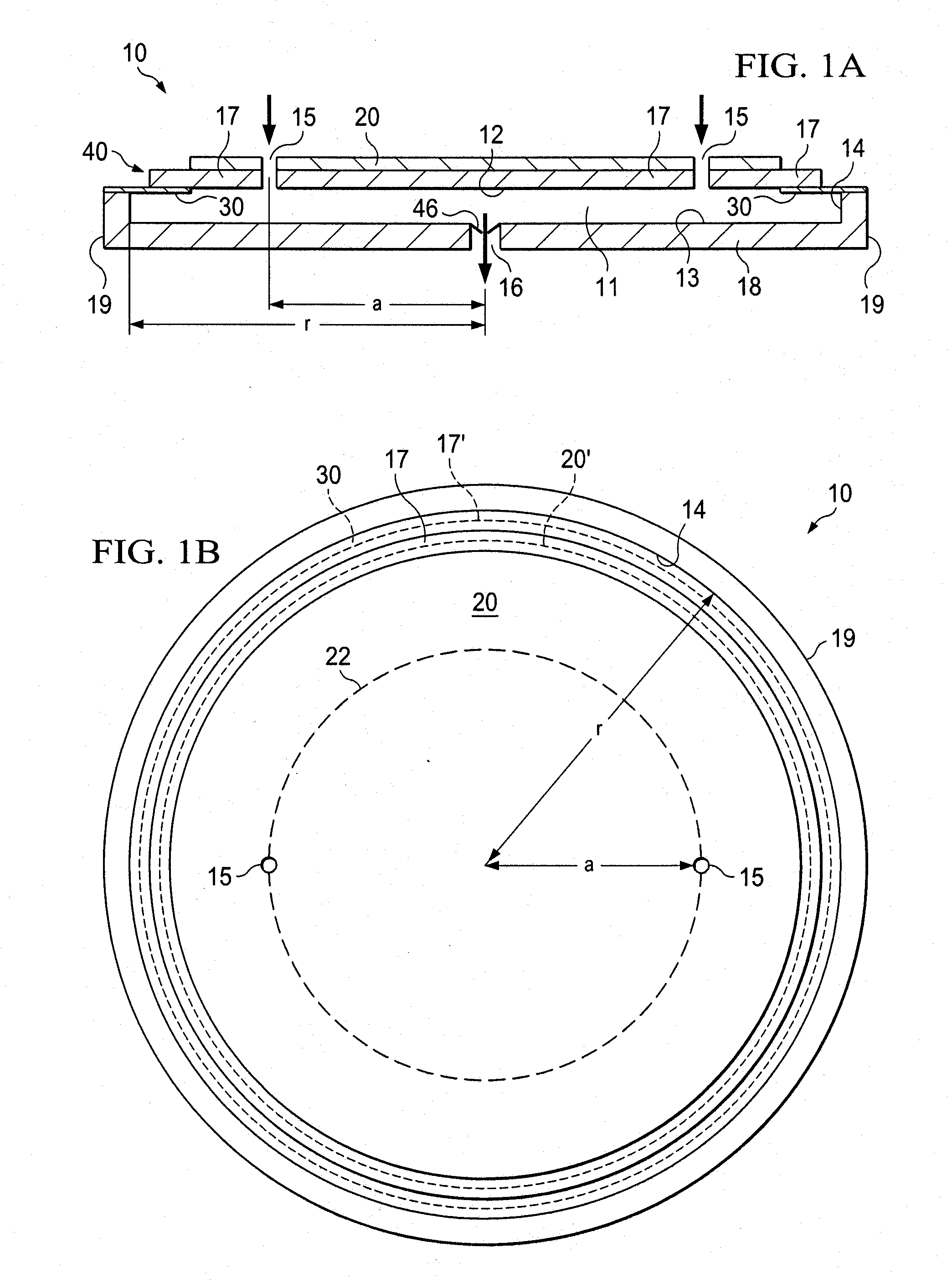 Fluid disc pump with square-wave driver