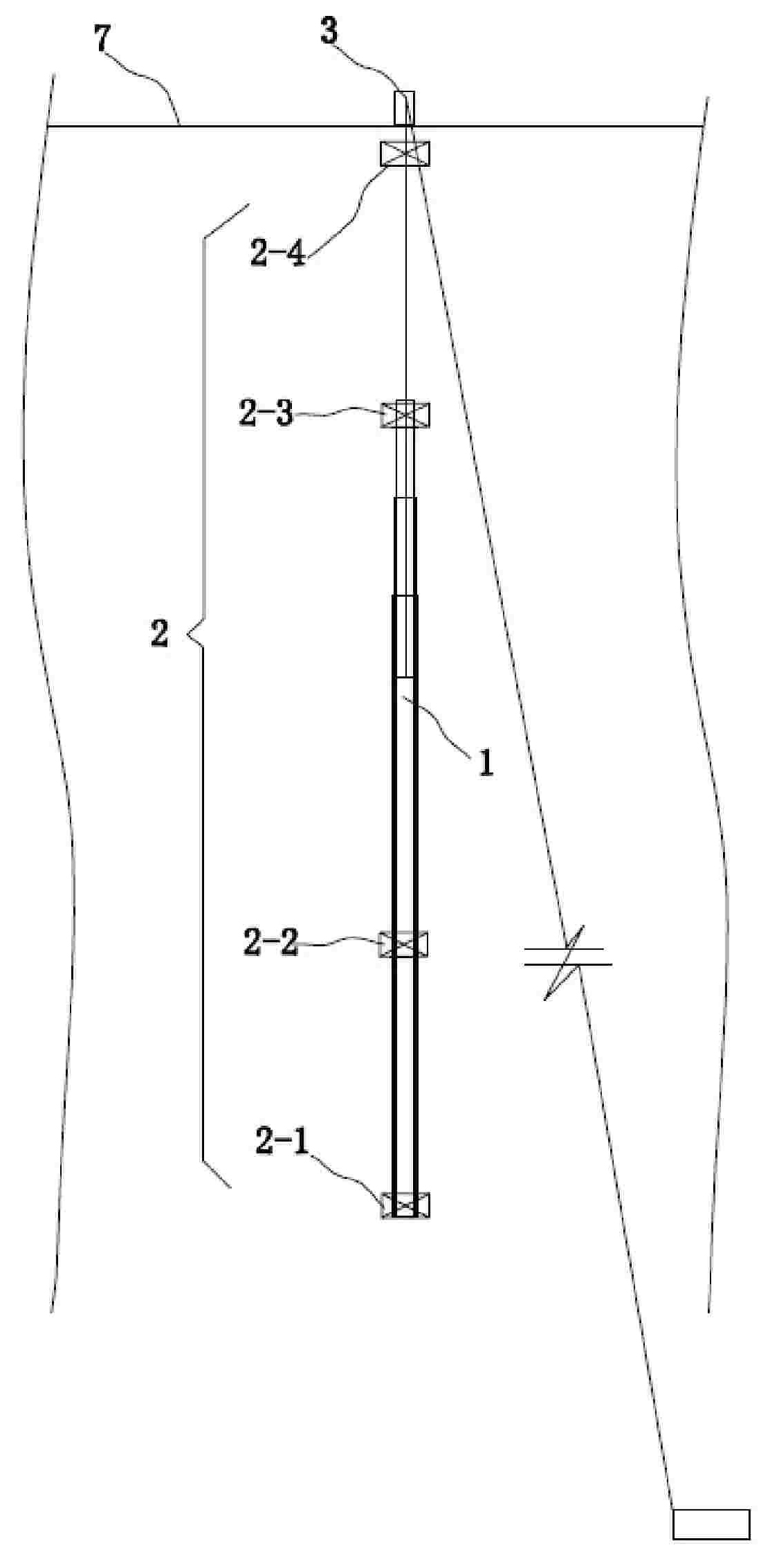 Installing method of roof mast