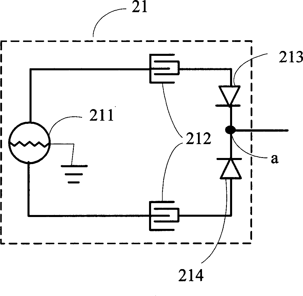 Touch type induction device