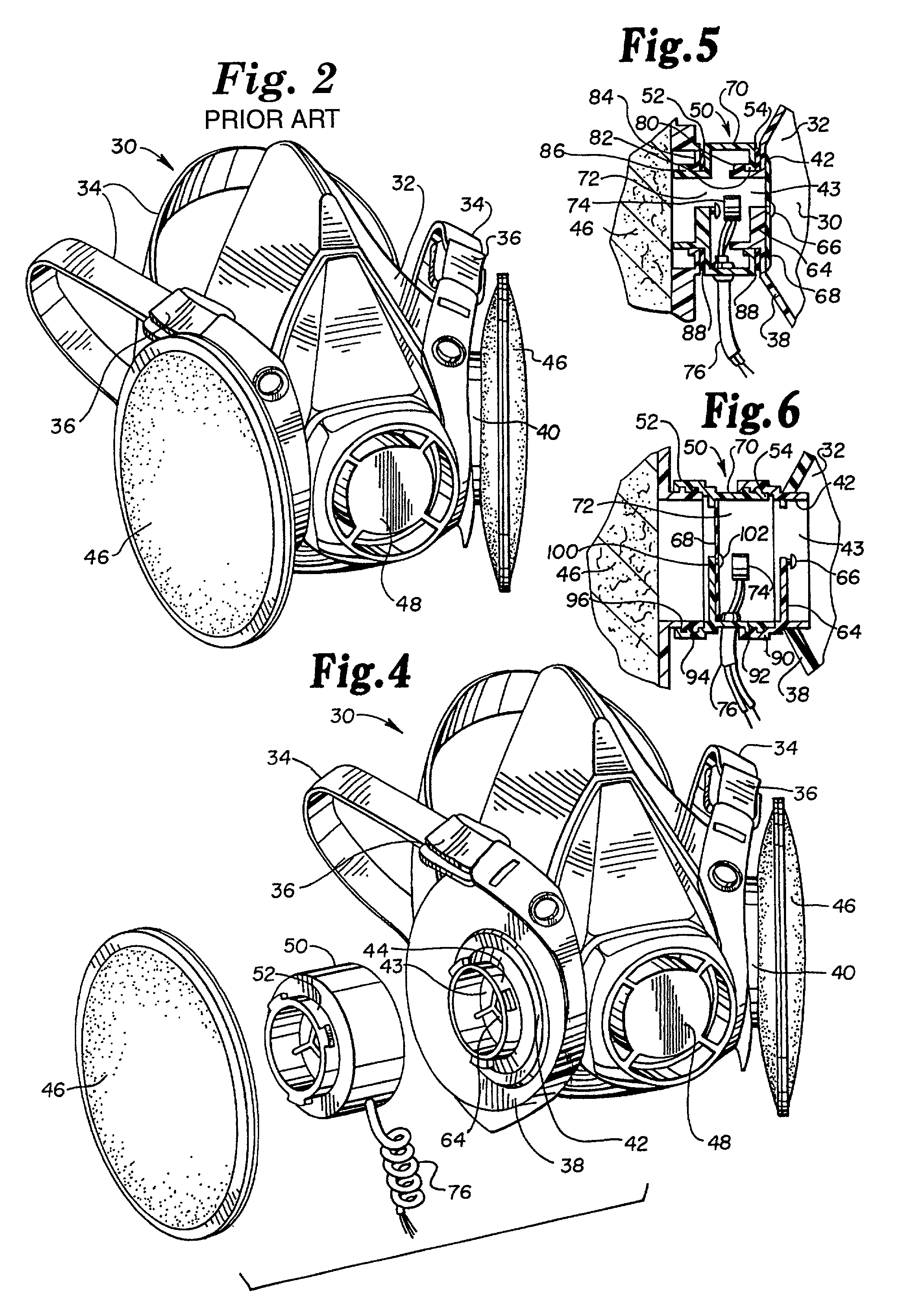 Speech transmission adaptor for use with a respirator mask