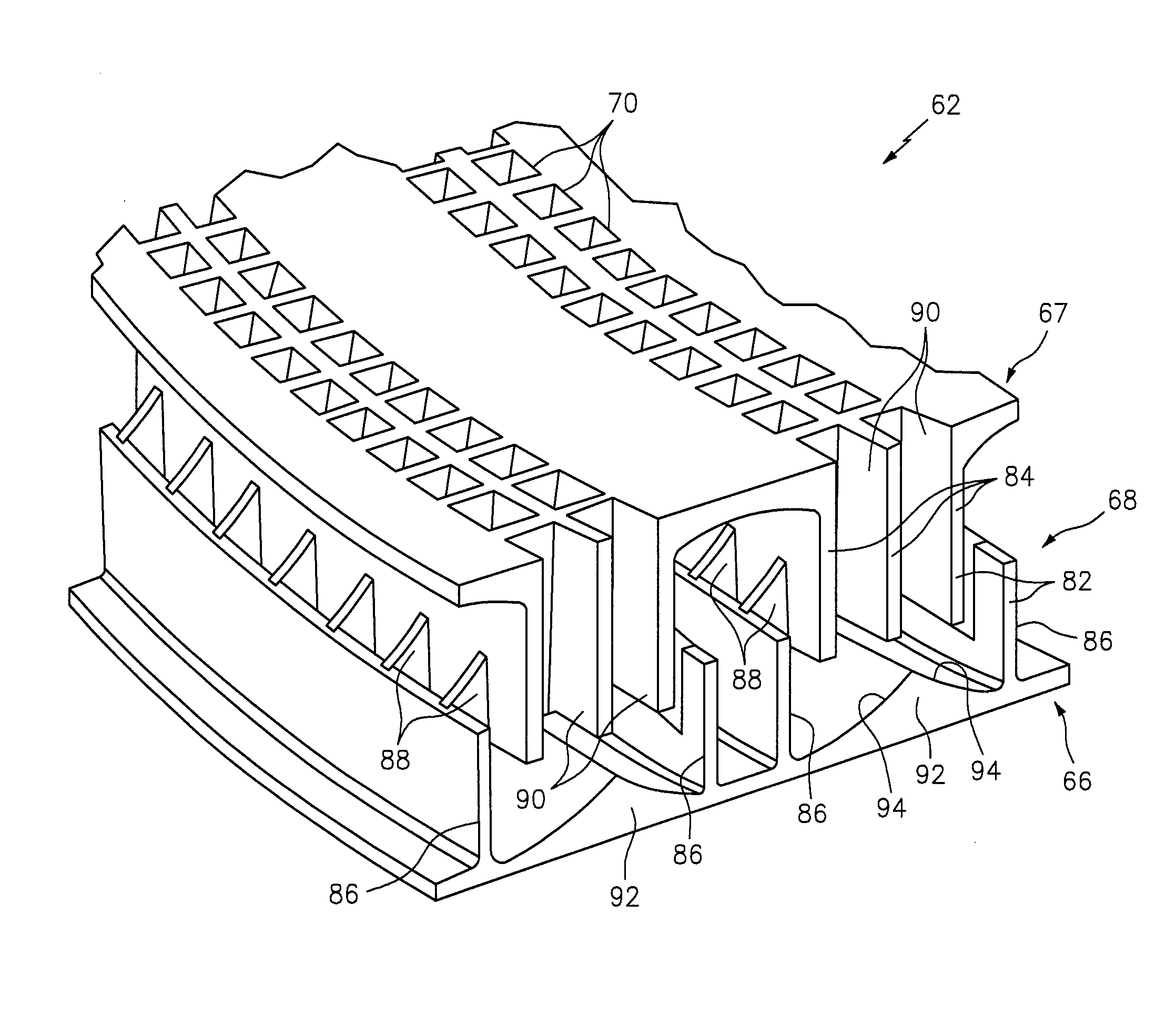 Noise attenuating acoustic panel