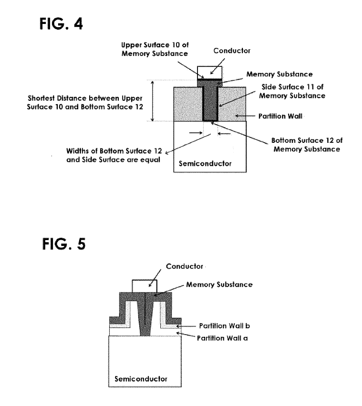 Semiconductor memory element, other elements, and their production methods