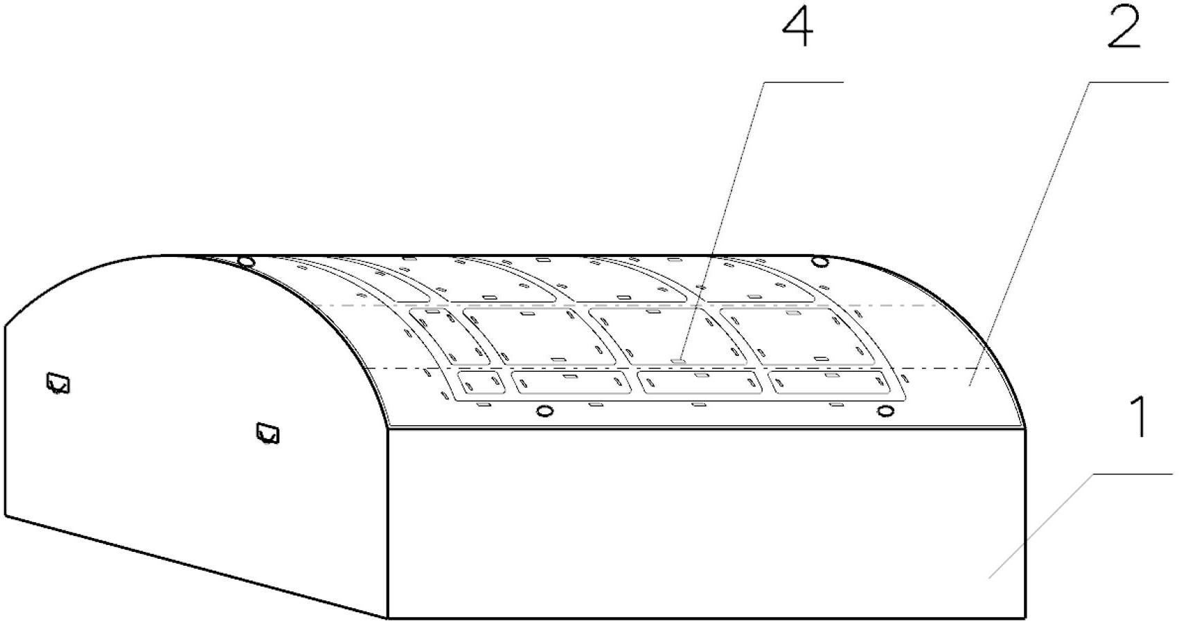 Method for manufacturing sheet metal part stereo chemical milling sample plate