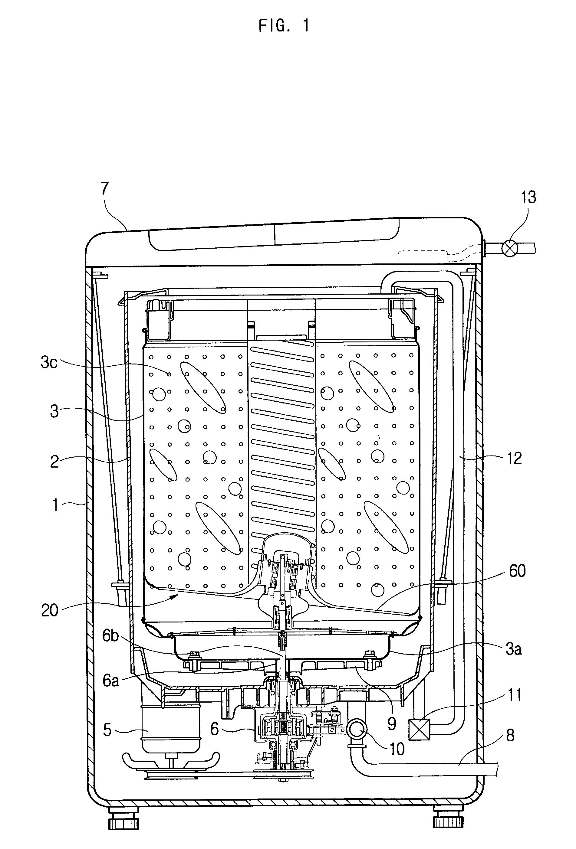 Wobbling washing machine and method of controlling the same