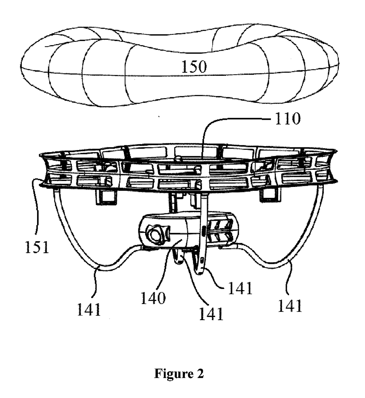 Unmanned aerial vehicle (UAV) and a method of improving the performance thereof