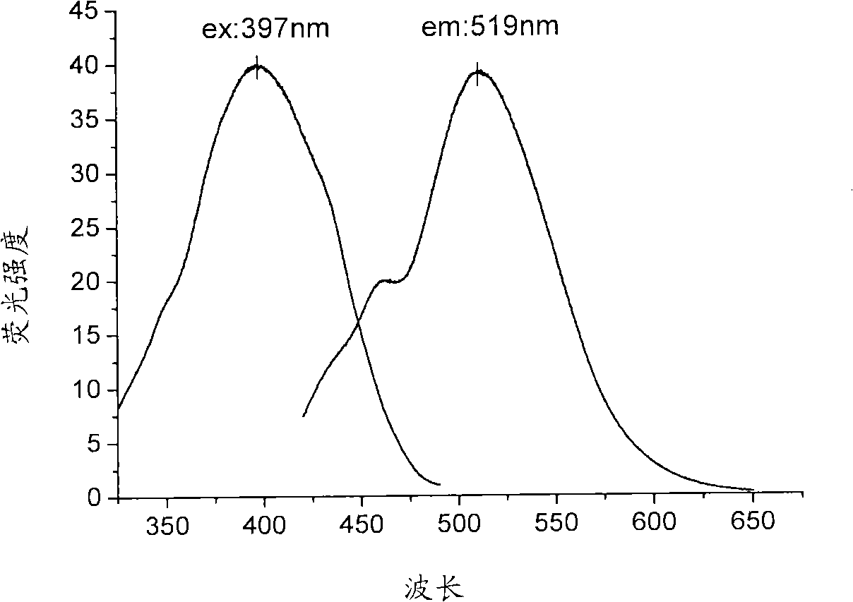 Fluorescent monomer and fluorescent acrylic acid polymer and preparation method of fluorescent monomer and fluorescent acrylic acid polymer