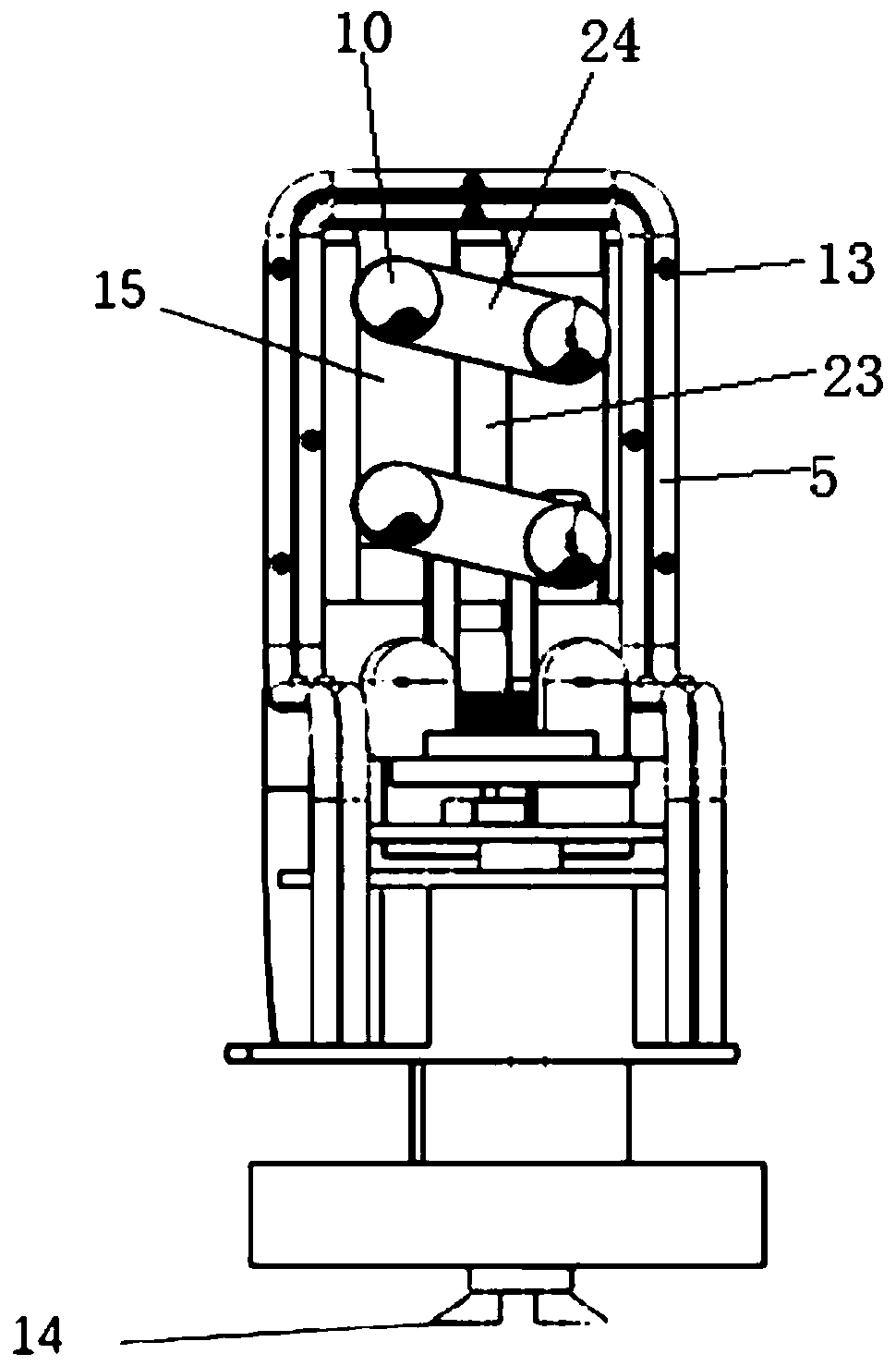Automatic hair washing machine and working method thereof