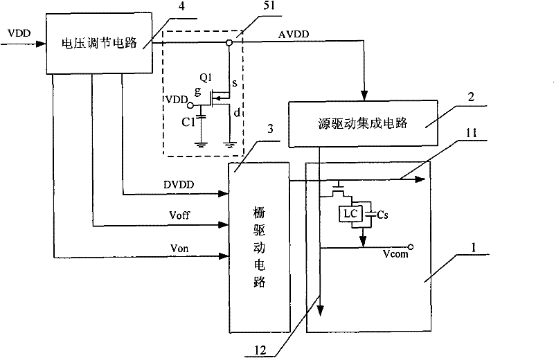 Apparatus for quickening power supply discharge rate