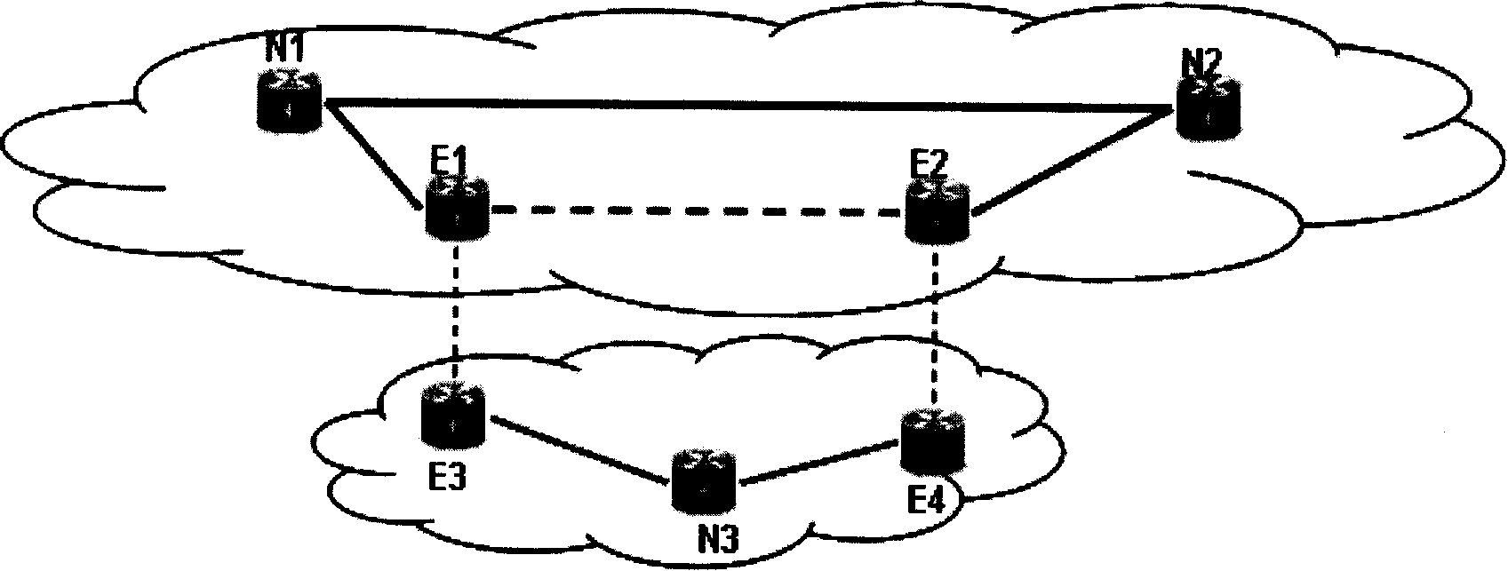 Service path calculating method