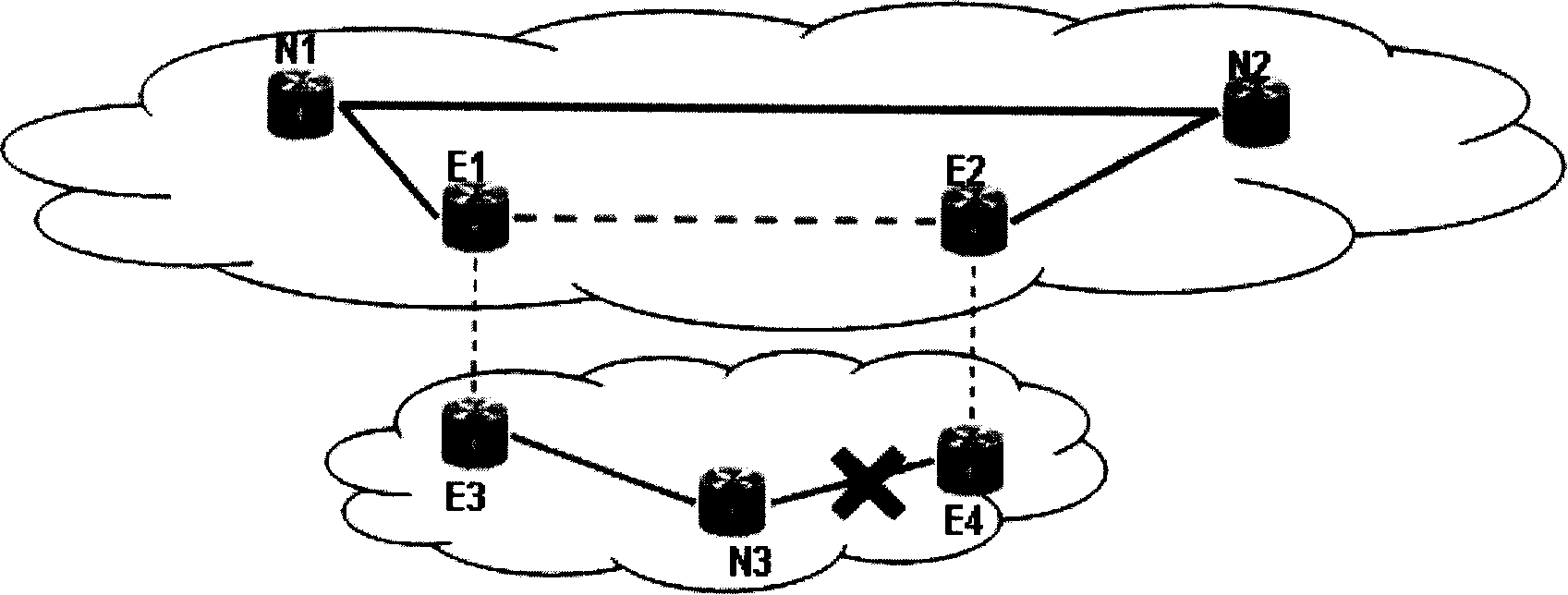 Service path calculating method