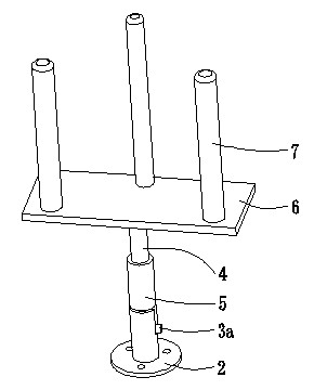 Support device for rear axle assembly of automobile production line