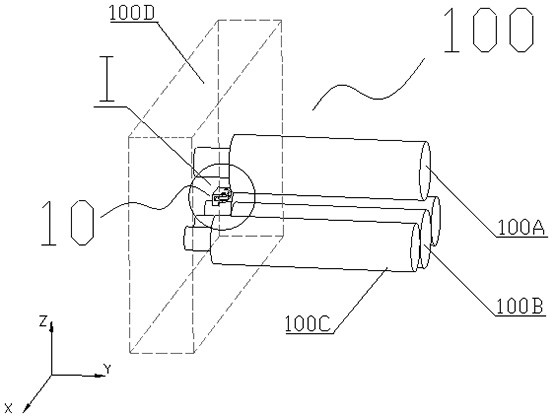 A speed-limiting tooling for forming cone parts for a plate rolling machine and a cone forming method