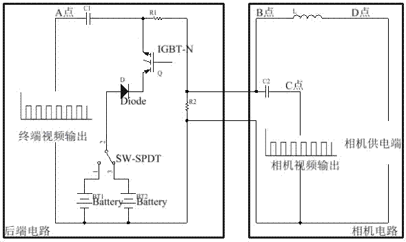 Power supply system and power supply method in sdi mode