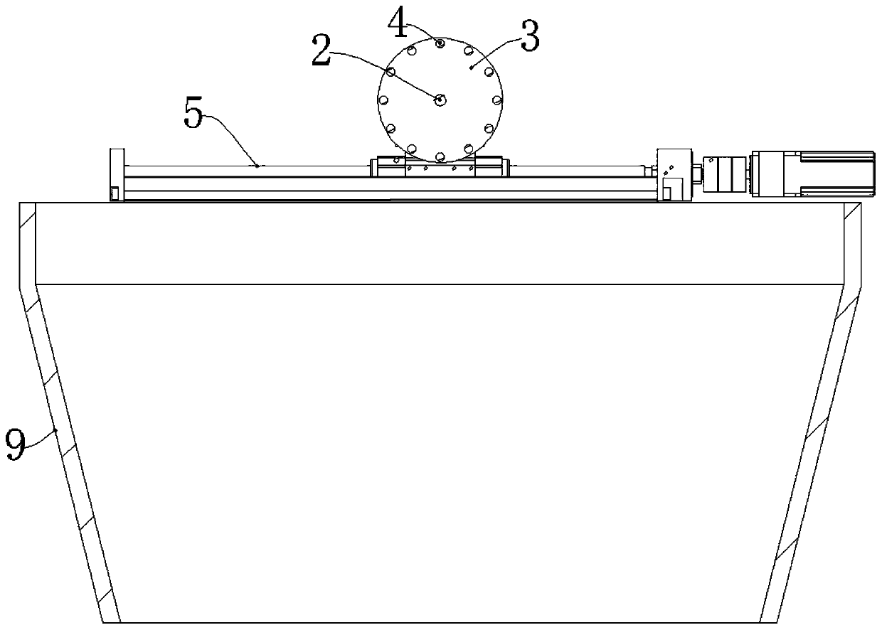 Anti-segregation device for cement stabilized macadam mixing station