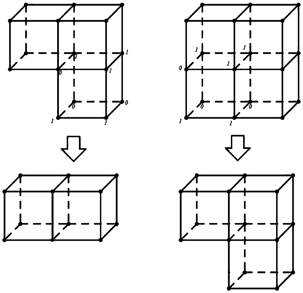 A method for greatly reducing the amount of communication data transmission using multi-dimensional technology