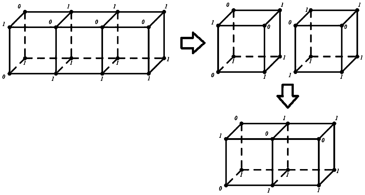 A method for greatly reducing the amount of communication data transmission using multi-dimensional technology