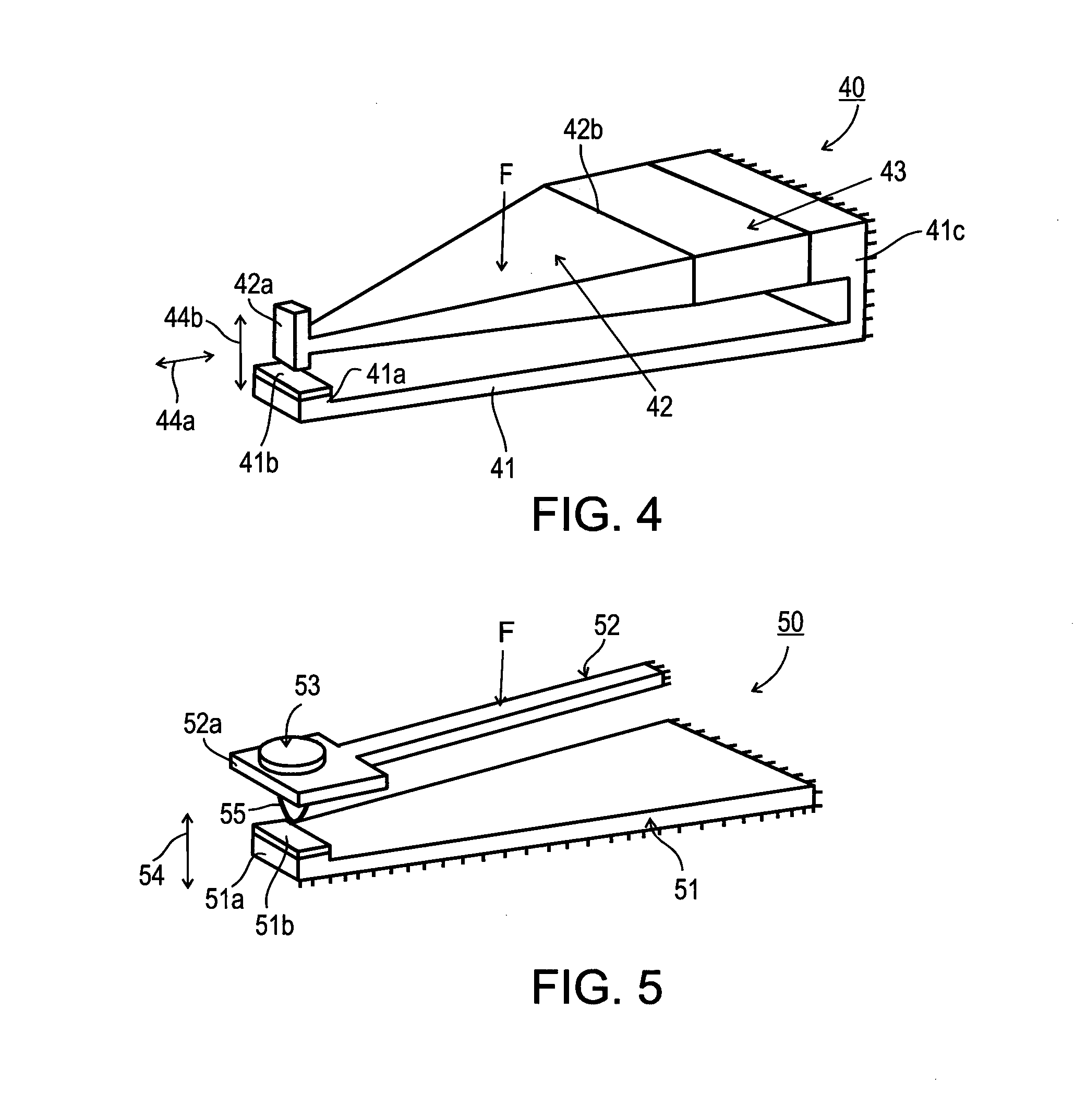 Device for applying high-frequency vibrations to hair for removing same