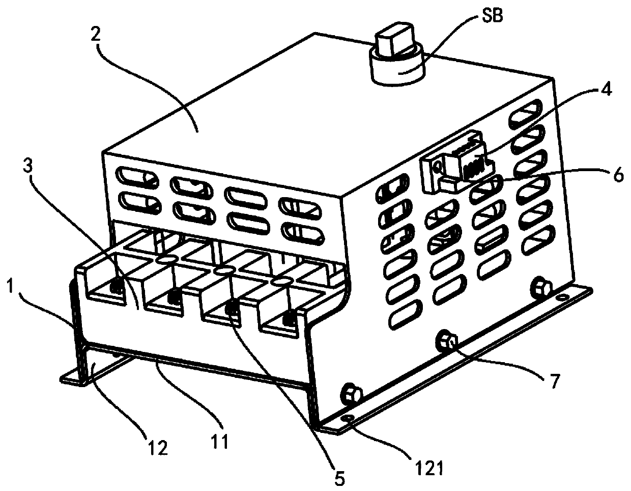 Protection circuit assembly for starting direct current compressor