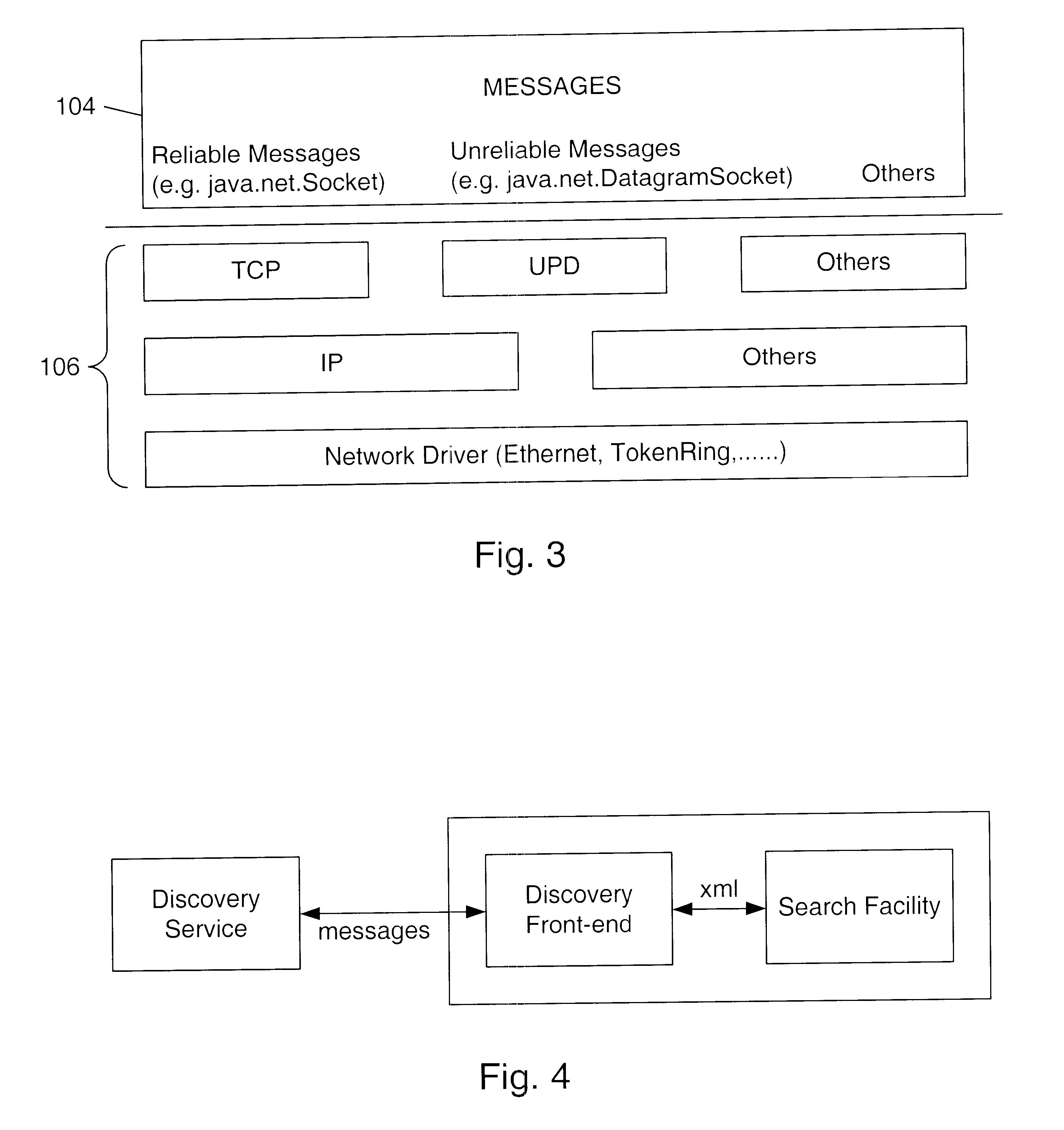 Mechanism and apparatus for web-based searching of URI-addressable repositories in a distributed computing environment