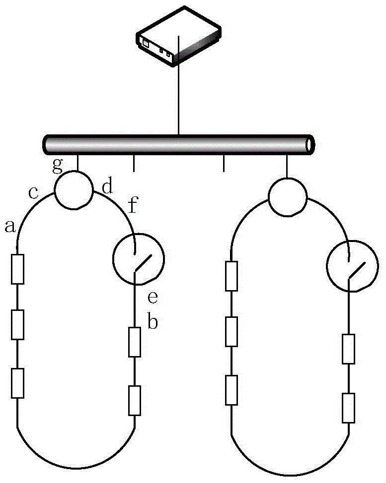 A fiber grating transformer online monitoring system and monitoring method thereof