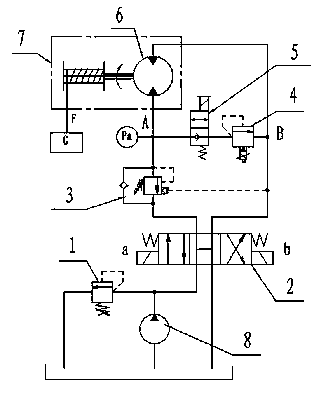 Constant-pressure drilling system of top drive drill winch and working method thereof