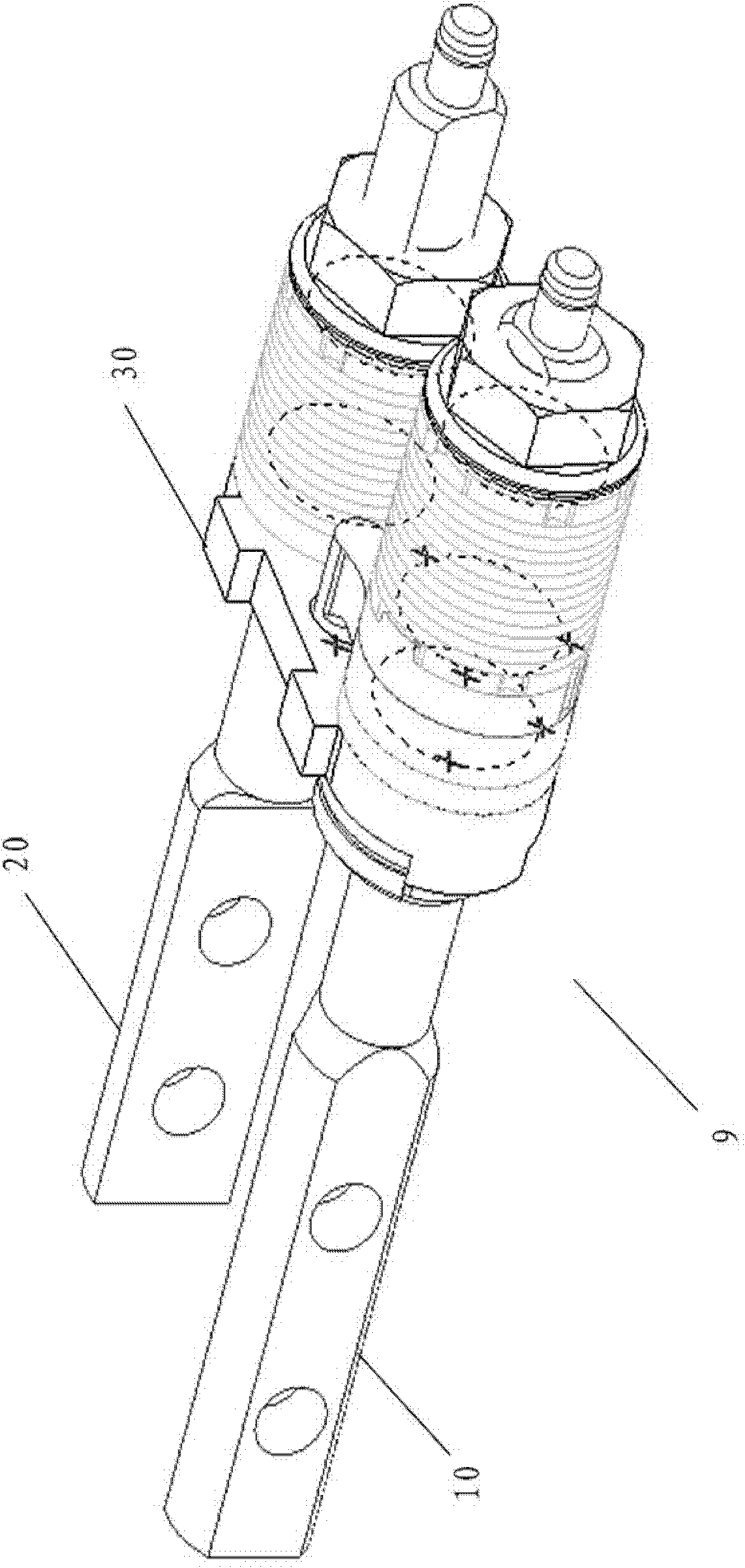 Hinge device and portable terminal