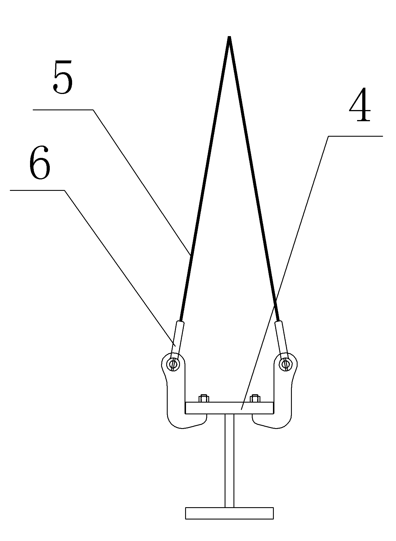 Special lifting appliance for H-shaped steel beam and lifting method using lifting appliance