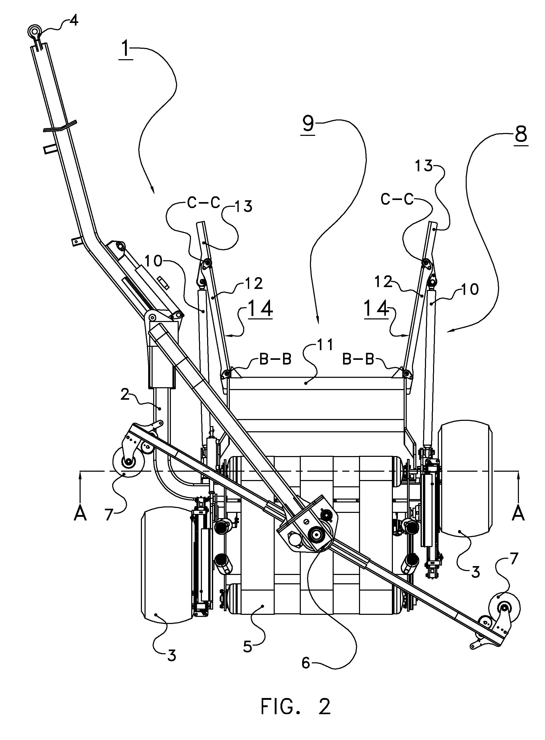 Wrapper for wrapping bales of crop material