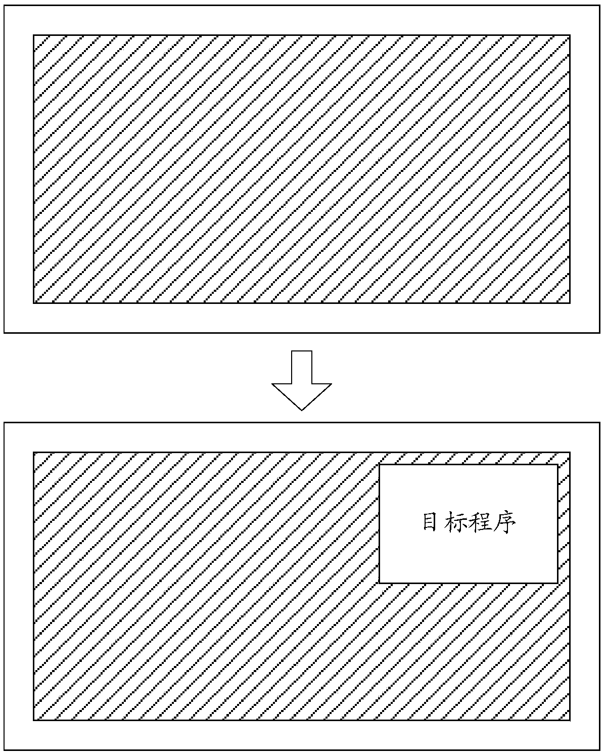 Operation interface display method and device and terminal equipment