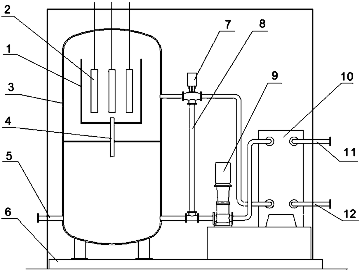 Electrode type hot water boiler module