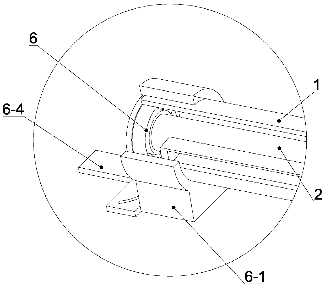 An integrated spraying device with a spray bar and nozzle and an agricultural unmanned aerial vehicle including the device