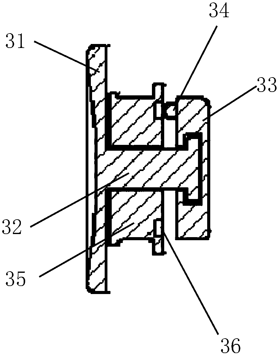 A percutaneous puncture gastric wall and intestinal wall fixer