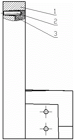 Core head forming method of manual core making