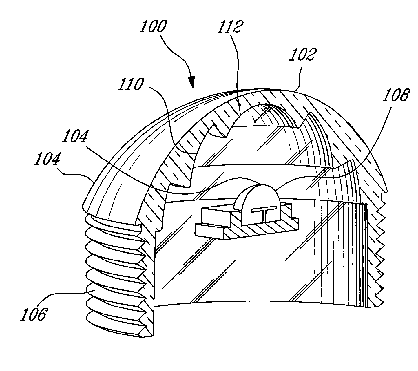 Light emitting and receiving device