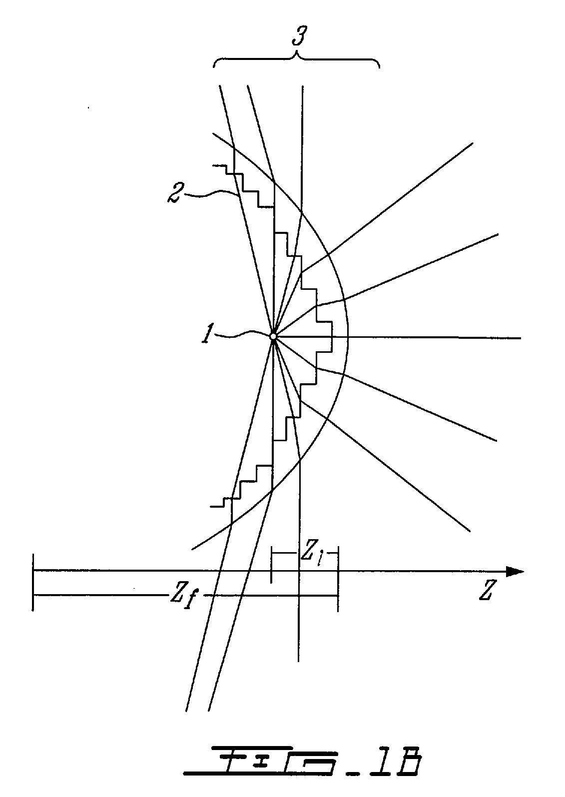 Light emitting and receiving device