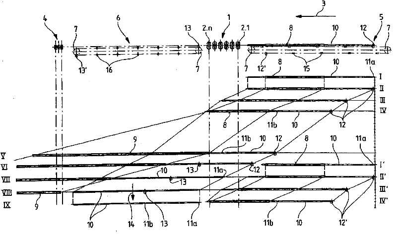 Method for producing a seamless steel pipe and rolling mill for performing the method
