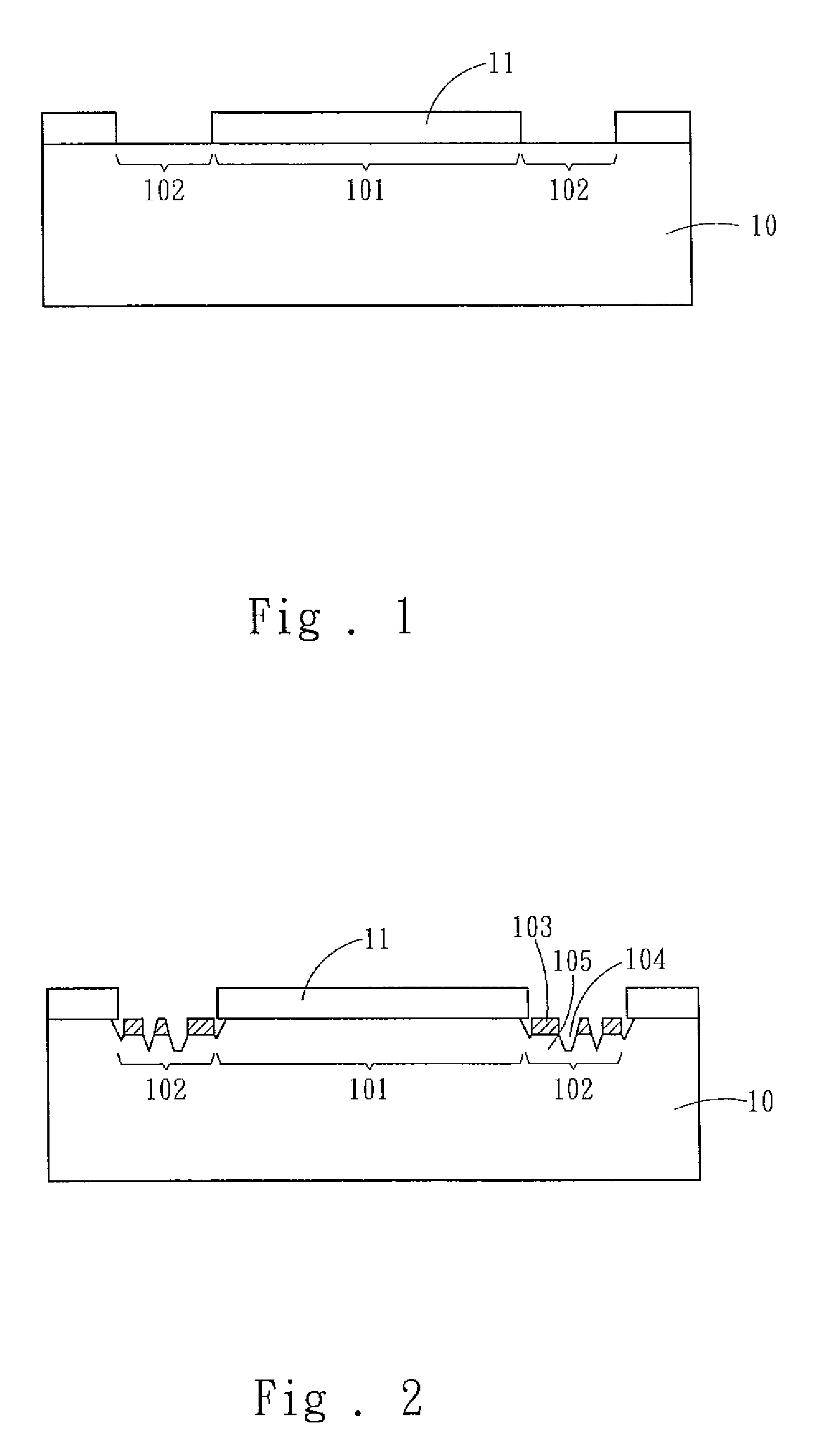 Light emitting diode structure and method for fabricating the same