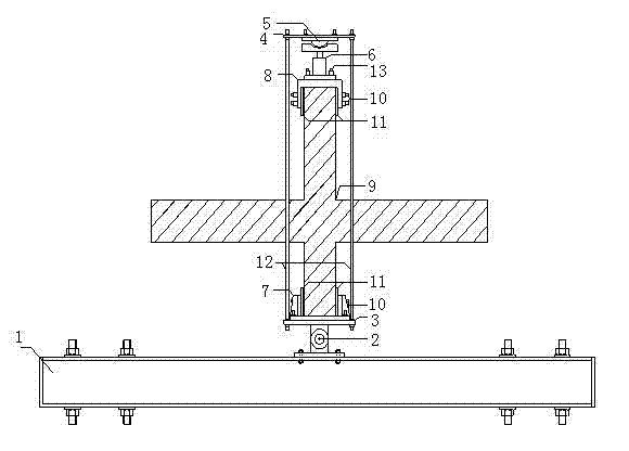 Constant-axial-force self-balanced loading device for different column section joints