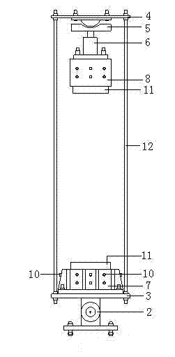 Constant-axial-force self-balanced loading device for different column section joints