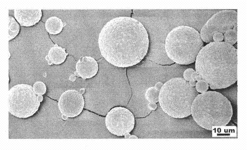 Dual drug-loading composite microsphere and preparation method thereof