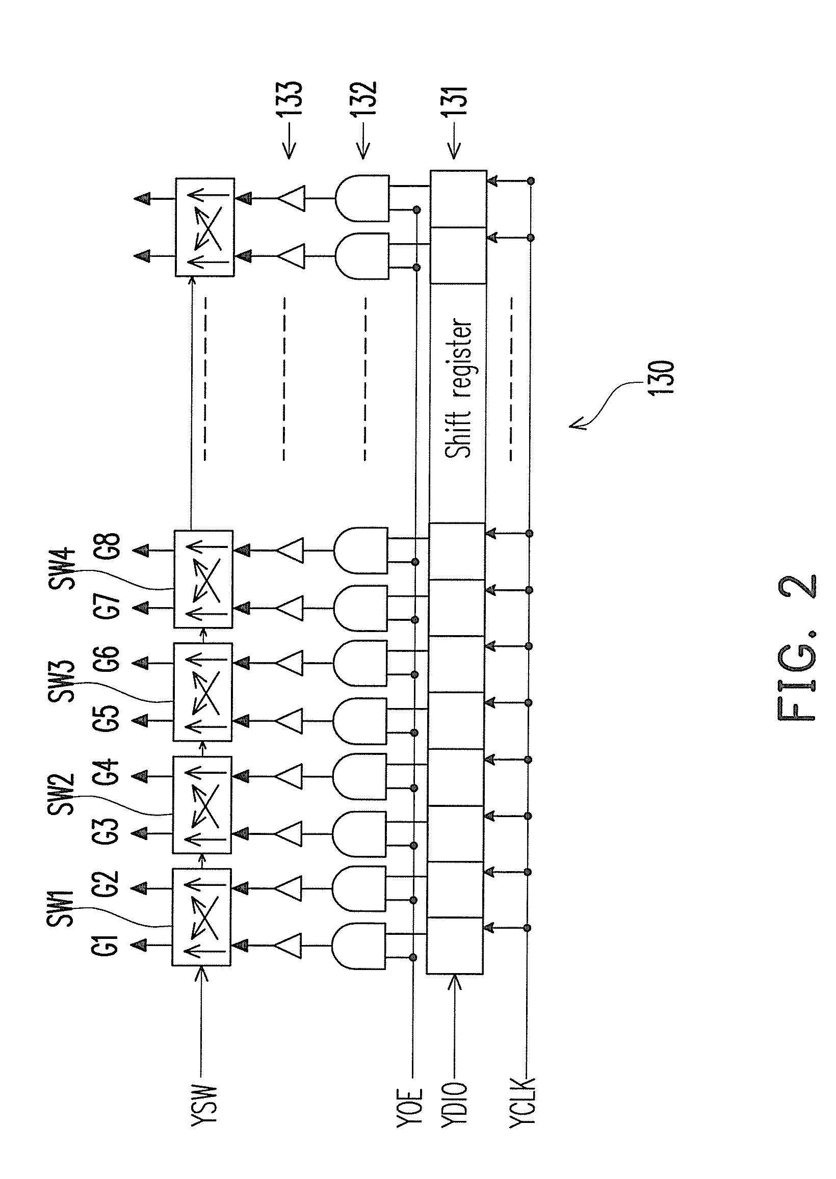 Pixel array and driving method thereof and flat panel display